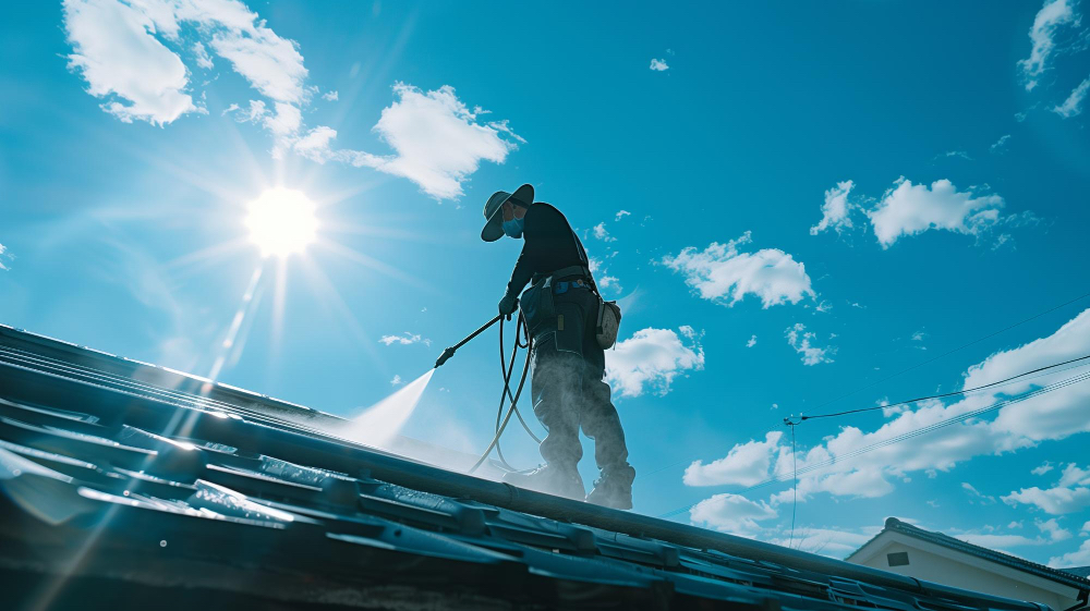 Team von Außenglanzprofi bei der Arbeit
